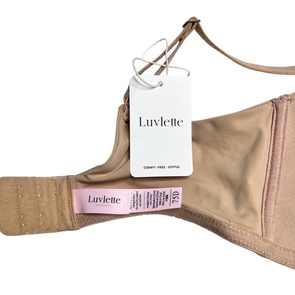 SHEIN LUVLETTE Dream Curve Support+ Wireless T-Shirt Bra – Size 34D/34DD - Picture 3 of 7